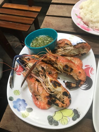 กุ้งเผา