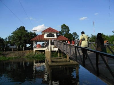 บรรยากาศ อุทยานมัจฉาโขงกุดหวาย