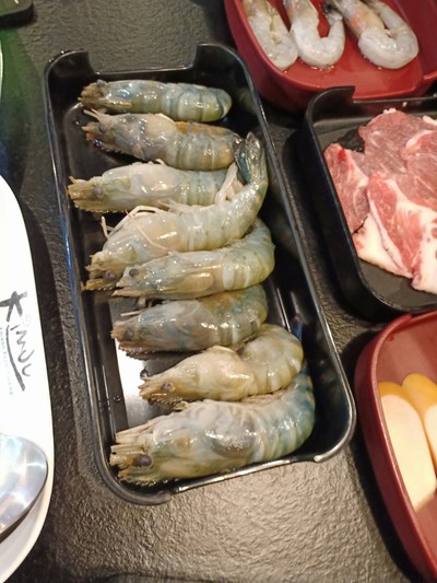 กุ้งแม่น้ำใหญ่เผา