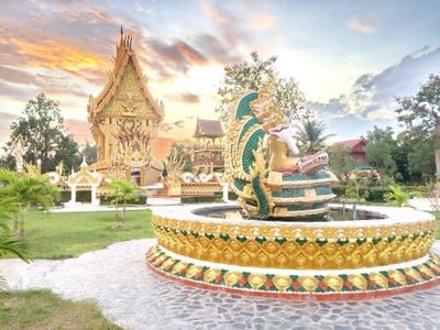 บรรยากาศ วัดหนองหูลิง