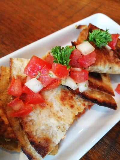 Quesadilla ราคา 250 บาท