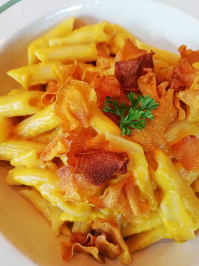Pumpkin Mac & Cheese ราคา 250 บาท