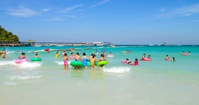 บรรยากาศ เกาะล้าน