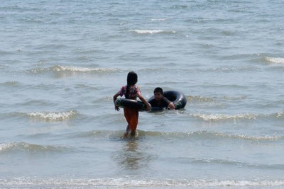 บรรยากาศ หาดบางแสน