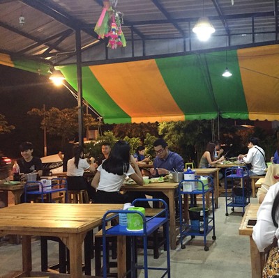 บรรยากาศ ก.กุ้งบางแสน