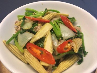 ผัดผักรวม ผัดผักรวม