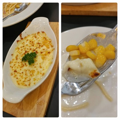 ข้าวโพดอบชีส