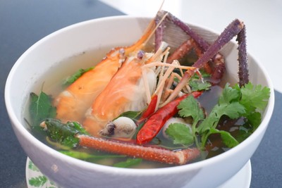 ต้มยำกุ้งแม่น้ำ+ทะเล