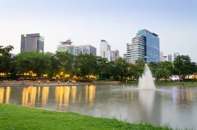 บรรยากาศ สวนเบญจสิริ