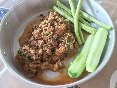 “ลาบเป็ด" “ลาบเป็ด"