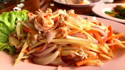 ยำขมิ้นสด....