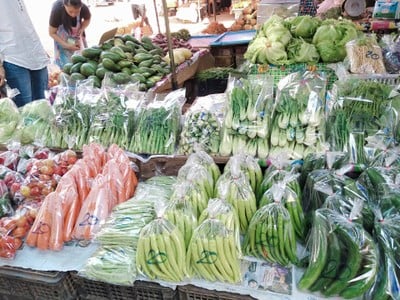 บรรยากาศ ตลาดม้งบ้านห้วยลึก​