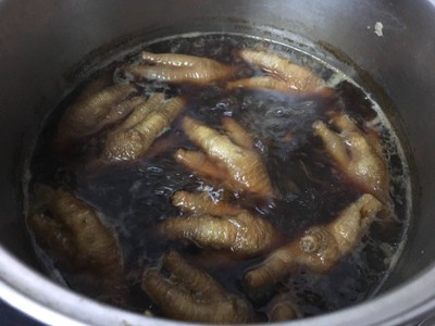 วิธีทำ ตีนไก่ต้มพะโล้