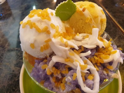 ไอศกรีมข้าวเหนียวทุเรียน