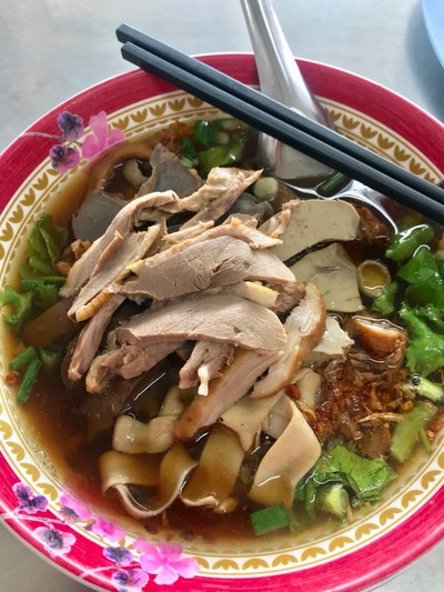 เมนูของร้าน กิตติก๋วยเตี๋ยวเป็ด ภูเก็ต สามกอง