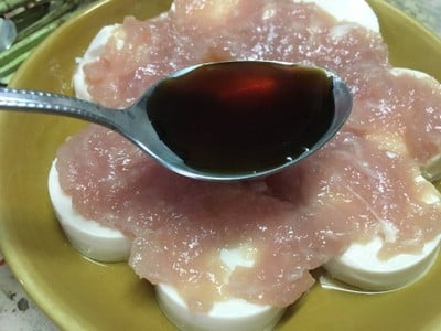 วิธีทำ เต้าหู้นึ่งหมูสับ วิธีทำ เต้าหู้นึ่งหมูสับ