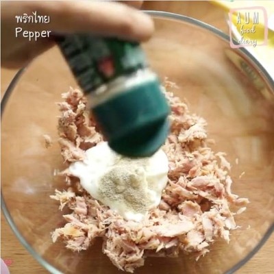 วิธีทำ แซนด์วิชทูน่า เมนูต้อนรับวันจันทร์