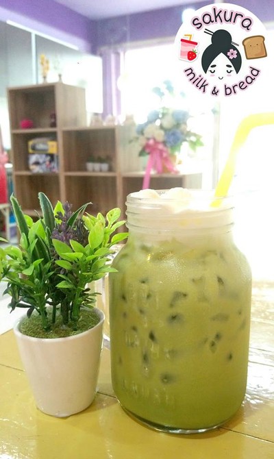 ชาเขียวนมสดเย็น