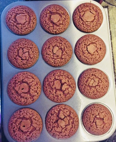 วิธีทำ คัพเค้กบราวนี่ Cupcake 