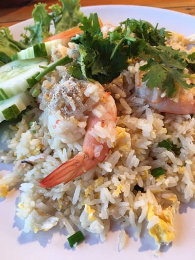 ข้าวผัดกุ้งจานเล็ก 60 บ
