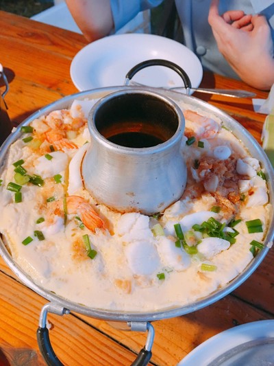 ไข่ตุ๋นทะเลหม้อไฟ