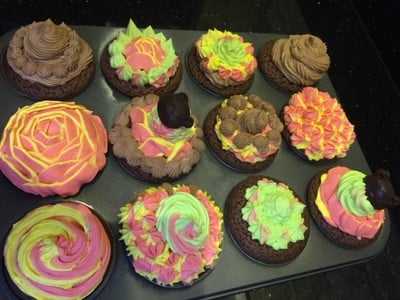 คัพเค้กบราวนี่ Cupcake 