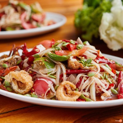 ครกไม้ไทยลาว ลาดปลาเค้า 24