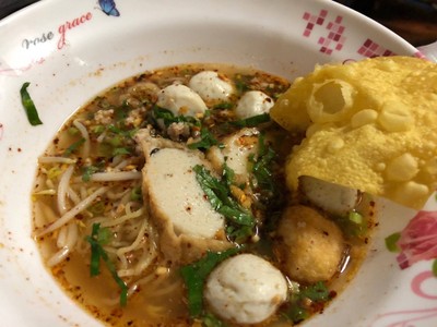 บะหมี่ต้มยำ