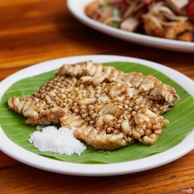 ครกไม้ไทยลาว ลาดปลาเค้า 24