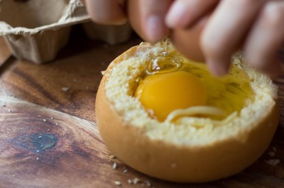 วิธีทำ ขนมปังไข่ชีสยืด