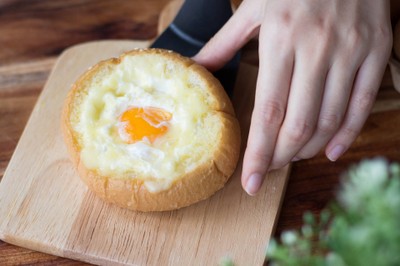 วิธีทำ ขนมปังไข่ชีสยืด