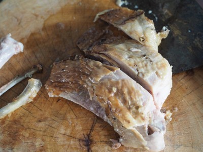 วิธีทำ ต้มยำหัวปลีไก่ย่าง