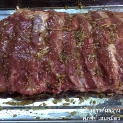 วิธีทำ ซี่โครงหมูย่าง วิธีทำ ซี่โครงหมูย่าง