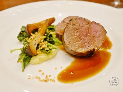 Grilled Australian tenderloin