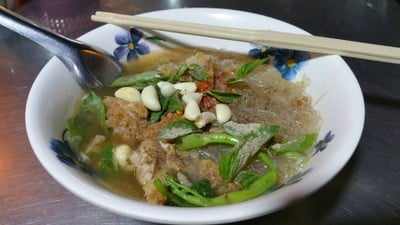 เมนูของร้าน ปัญญาไก่มะระ สีลม