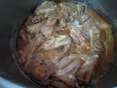 ซี่โครงหมูอบซอส