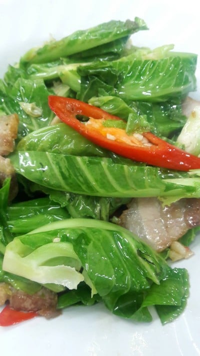 เมนูของร้าน ร้านใหม่เอี่ยม