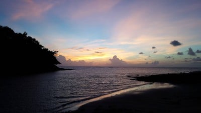 บรรยากาศ หาดบางเบน