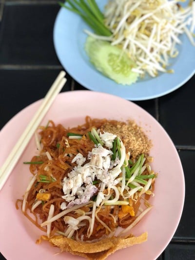 เมนูของร้าน ผัดไทยคุณไกร