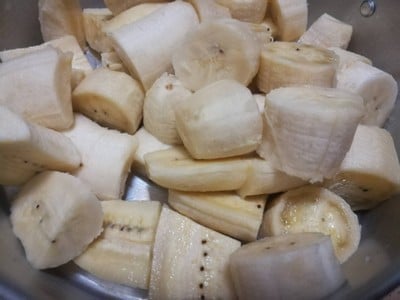 วิธีทำ กล้วยบวชชีนมสด วิธีทำ กล้วยบวชชีนมสด