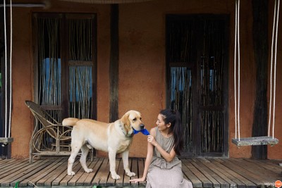 เล่นกับพี่มอลโร่ เจ้าของบ้าน