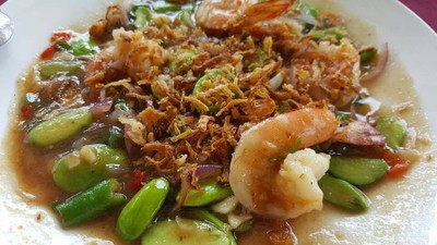สะตอผัดกะปิกุ้ง