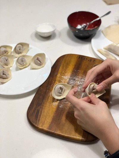 วิธีทำ Pork wonton in soup