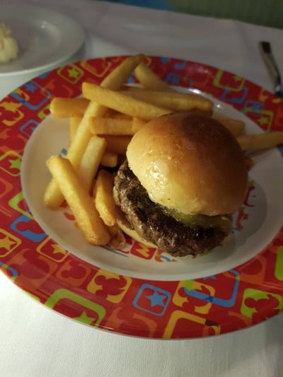 คิงคอง Burger เมนูเด็ก