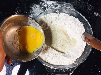 วิธีทำ โดนัท นวดมือ