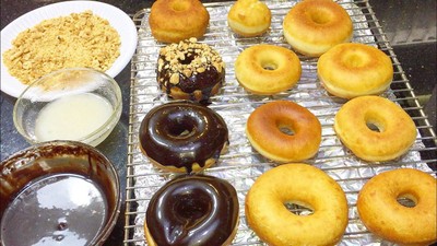 วิธีทำ โดนัท นวดมือ