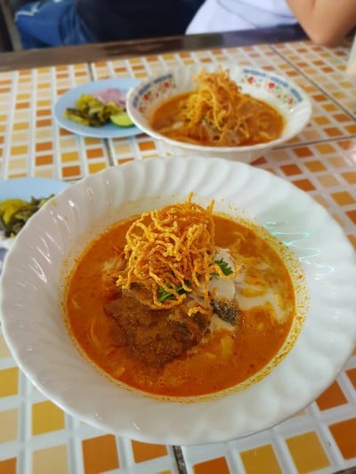 เมนูของร้าน ร้านข้าวซอยคุณยาย