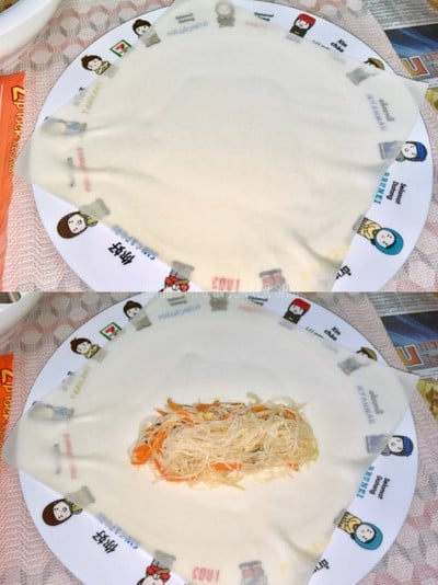 วิธีทำ ✿ ปอเปี๊ยะเจ ✿