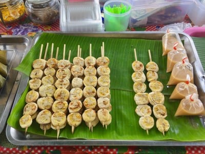 กล้วยปิ้ง น้ำราดหอมอร่อยมากกก