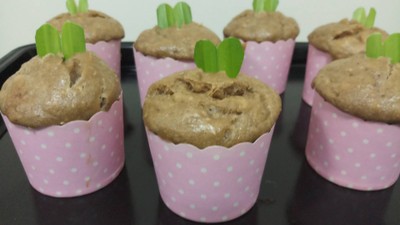 วิธีทำ มัฟฟิน กล้วยน้ำว้า "เจ"  
Banana Muffin